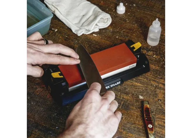 Точилка механическая Work Sharp Benchtop Whetstone Sharpener Фото 2